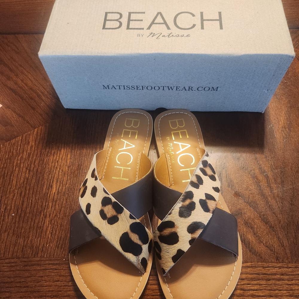 Matisse Women's Leopard Print Sandals